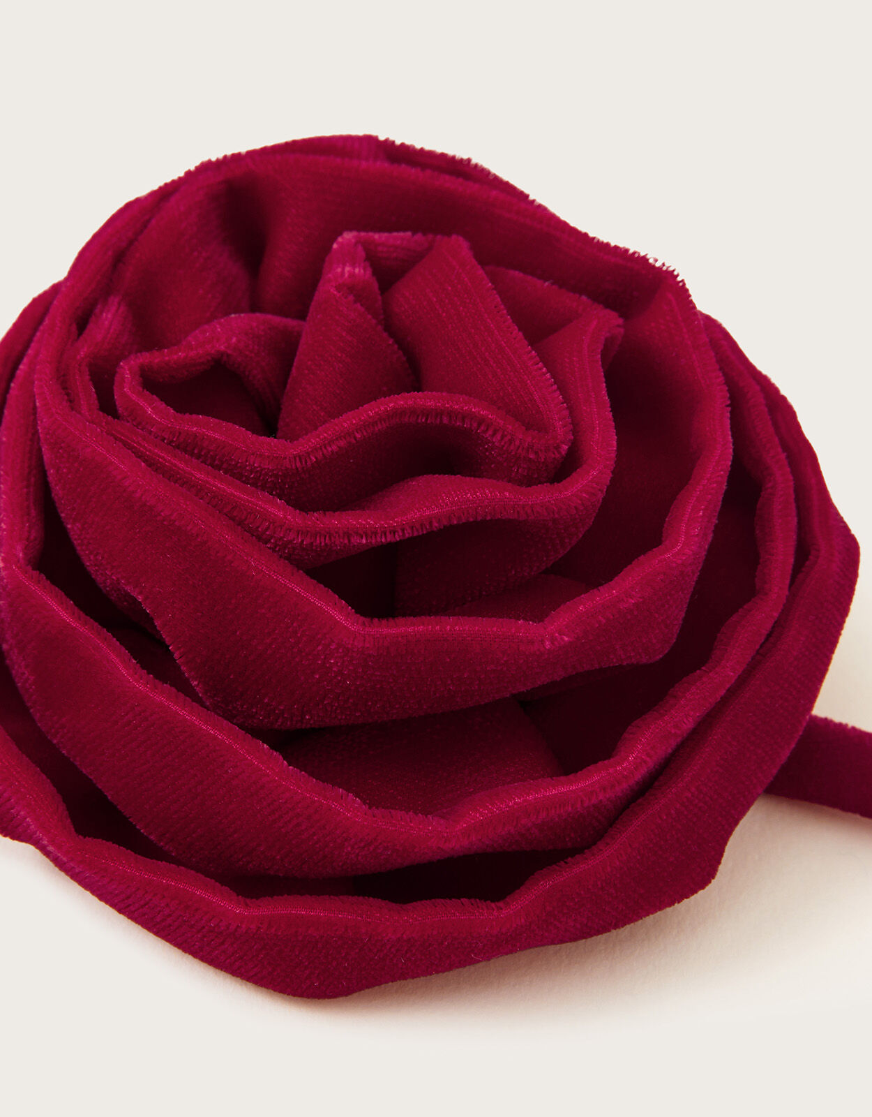 Velvet Corsage Necklace
