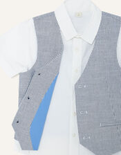 Cooper Ticking Stripe Smart Set, Blue (PALE BLUE), large