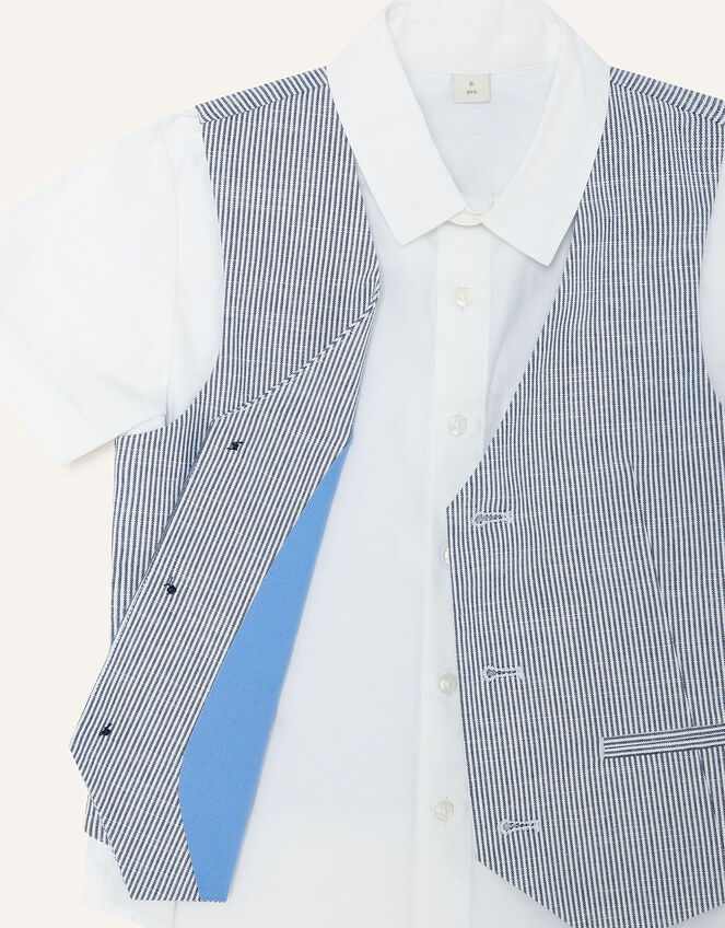 Cooper Ticking Stripe Smart Set, Blue (PALE BLUE), large