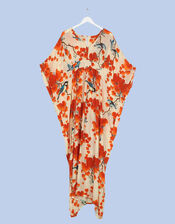 One Hundred Stars Acer Print Maxi Kaftan, , large