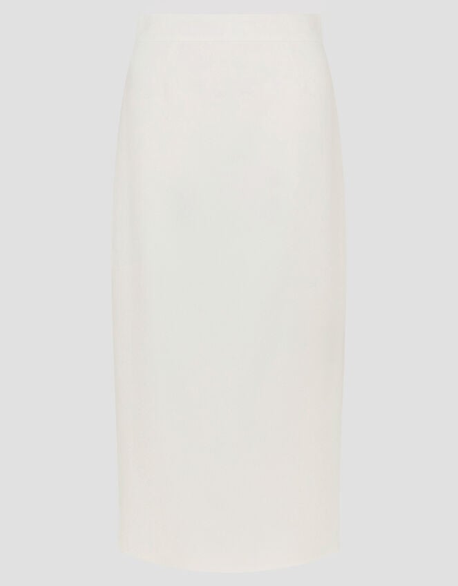 Selah Pencil Bridal Skirt, Ivory (IVORY), large