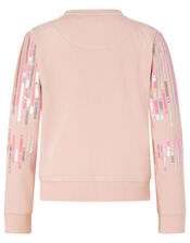Sequin Bomber Jacket, Pink (PALE PINK), large