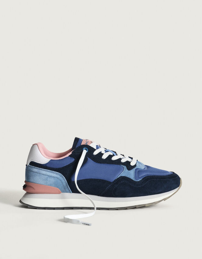 Hoff Cork Trainers, Blue (NAVY), large