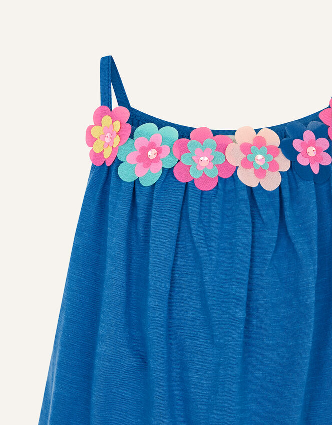 Fiesta Flower Cami , Blue (BLUE), large