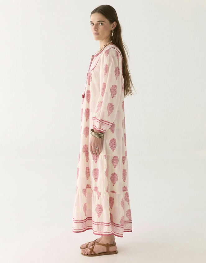 Maison Hotel Layla Print Midi Dress, Pink (PINK), large
