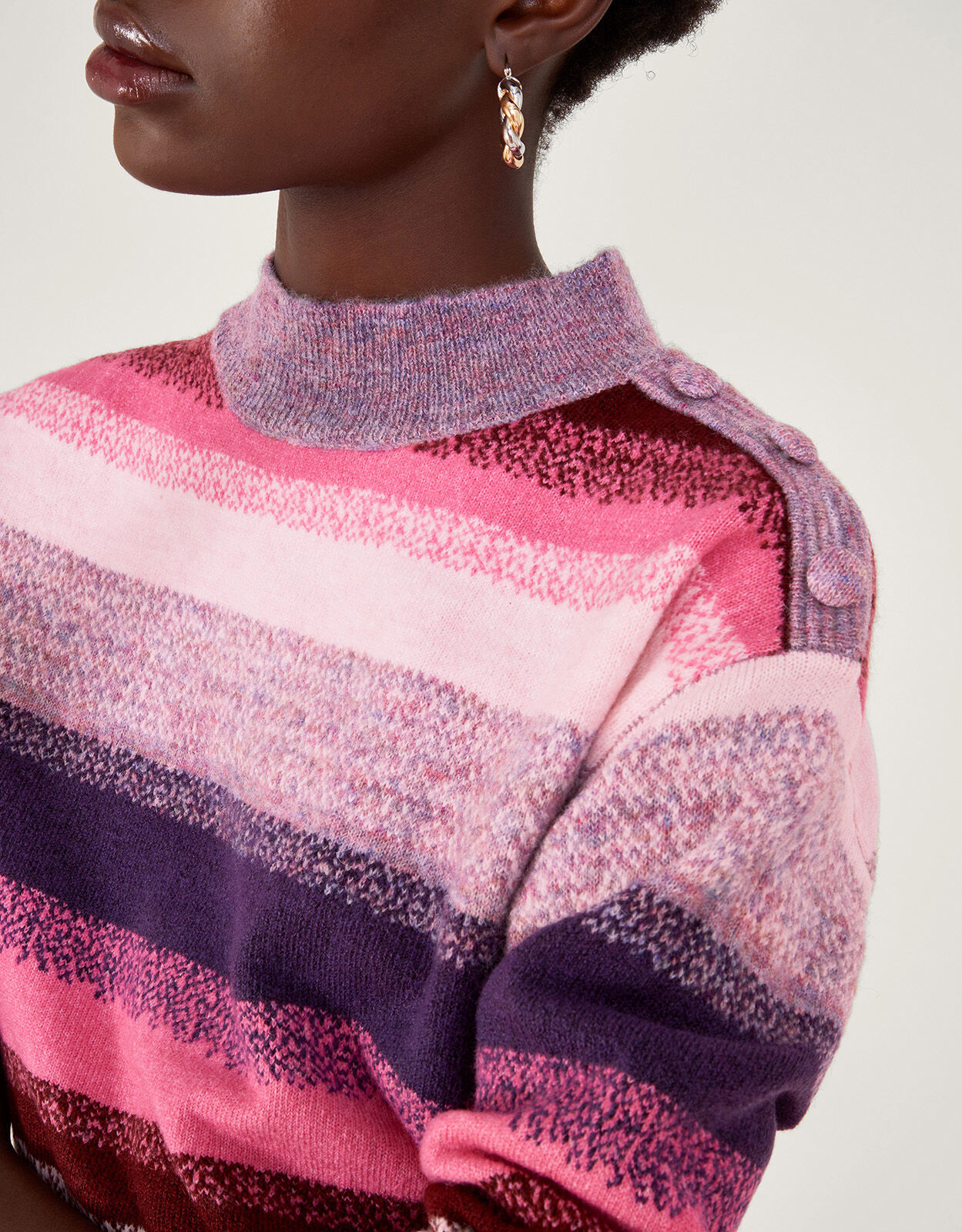 Stripe Jumper Pink