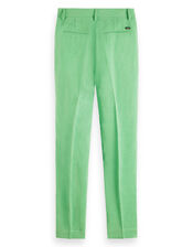 Scotch and Soda Lowry Mid-Rise Trousers Shorter Length, Green (GREEN), large