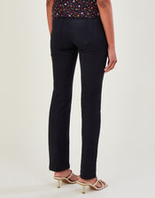 Bootcut Denim Jeans, Black (BLACK), large
