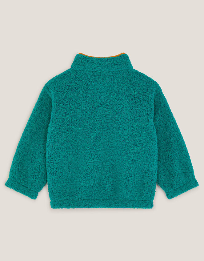 Snow Mountain Zip Sweatshirt, Green (GREEN), large