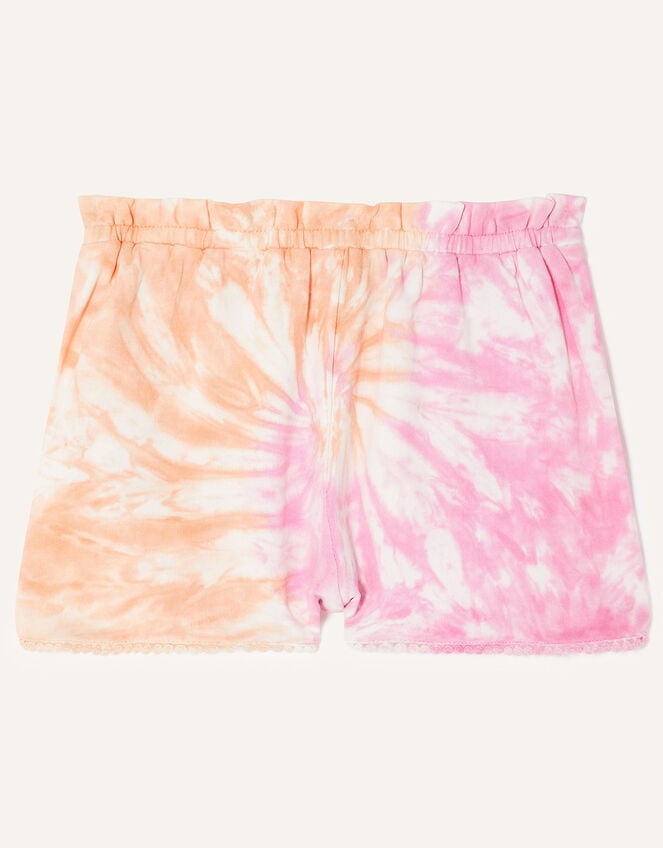 Tie Dye Jersey Shorts, Pink (PINK), large