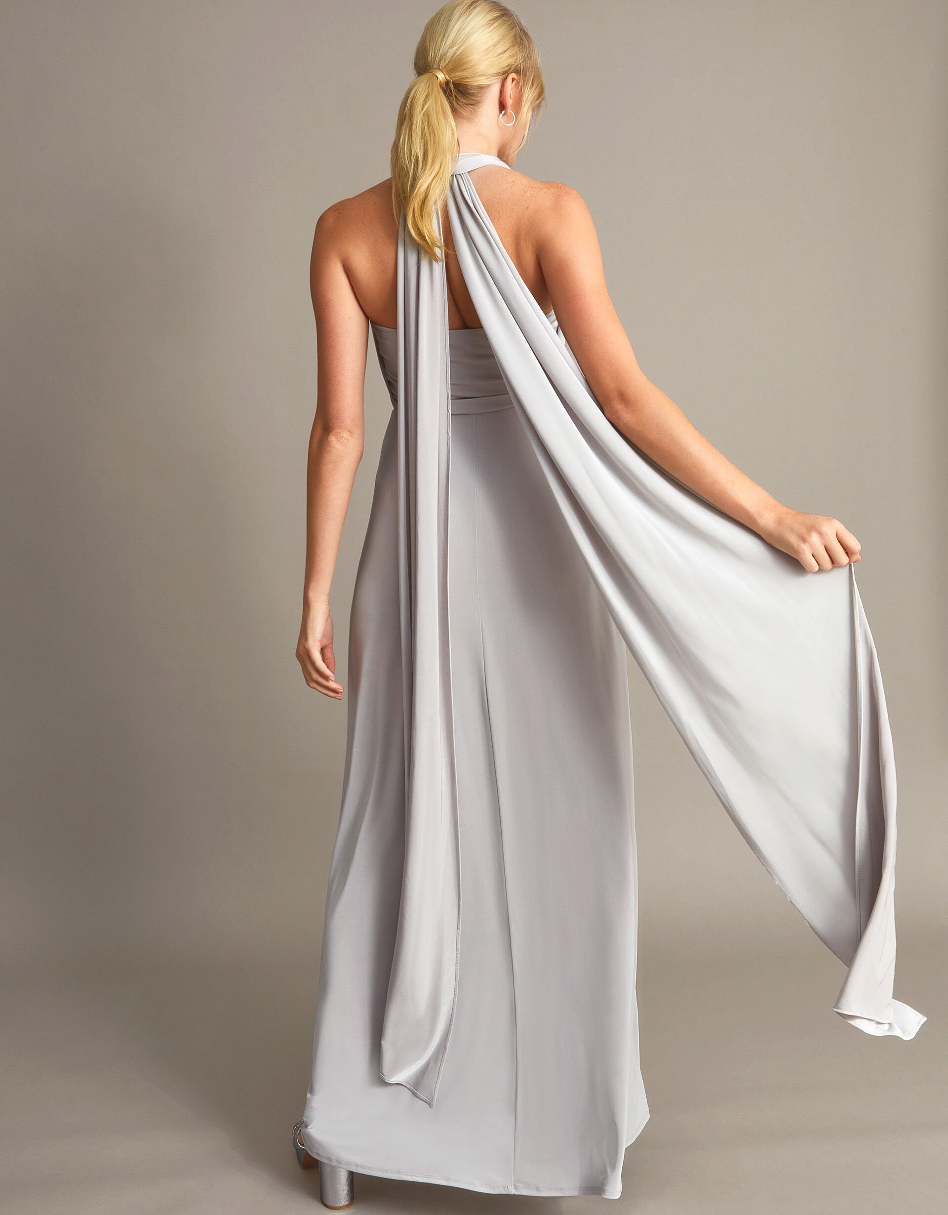 Monsoon silver 2025 bridesmaid dress