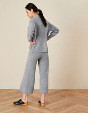 Lounge Lizzie High Neck Jumper, Grey (GREY), large