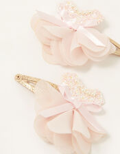 Bella Ballerina Hair Clip Twinset, , large