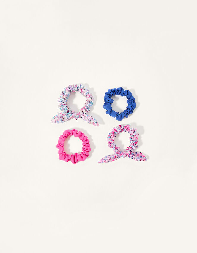 Printed Mini Scrunchie Set, , large