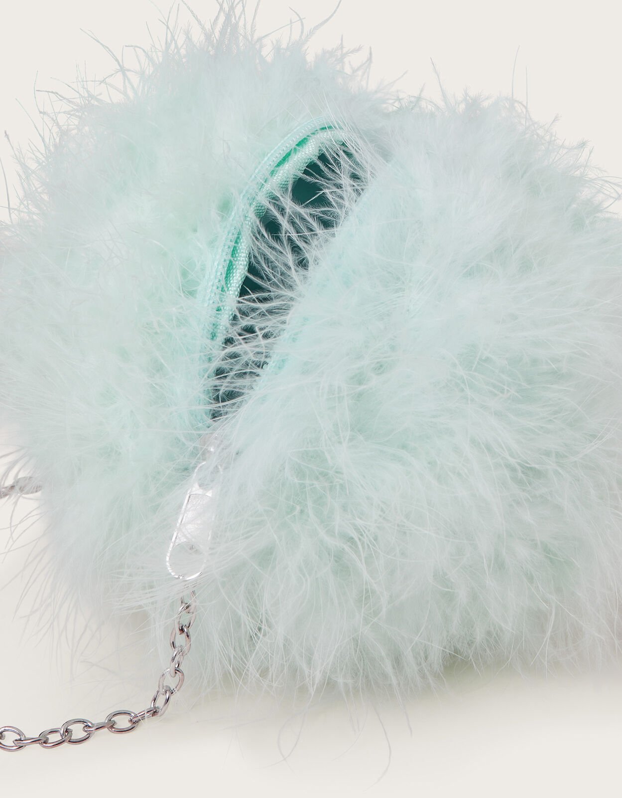 Fur pom online pom bag