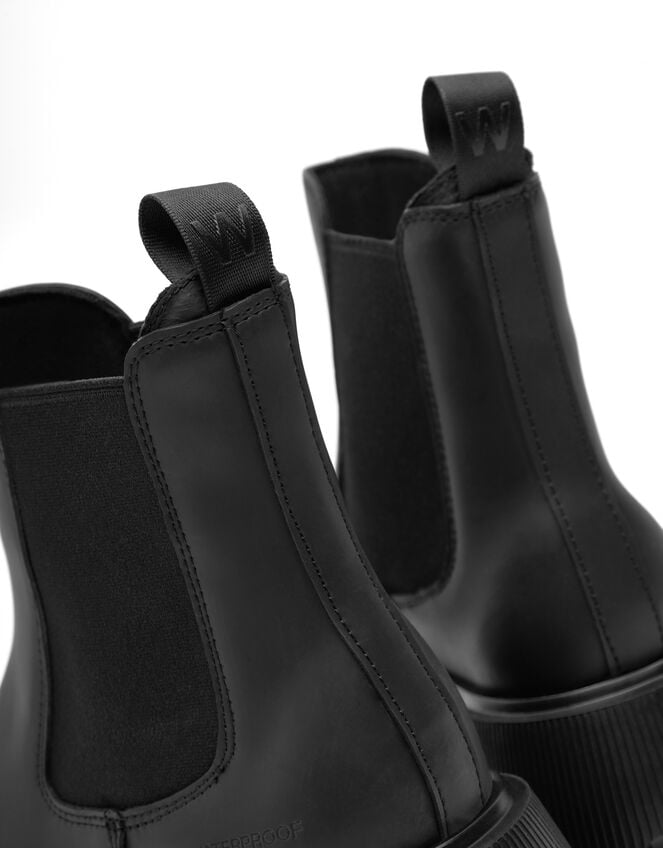 Shoe The Bear Aya Waterproof Ankle Boots, Black (BLACK), large