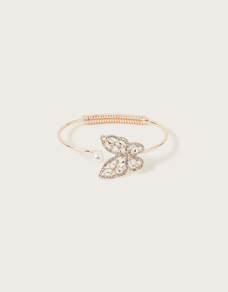 Super Sparkle Butterfly Bangle, , large