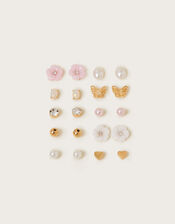 10-Pack Stud Earrings, , large