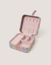 Unicorn Glitter Jewellery Box, , large