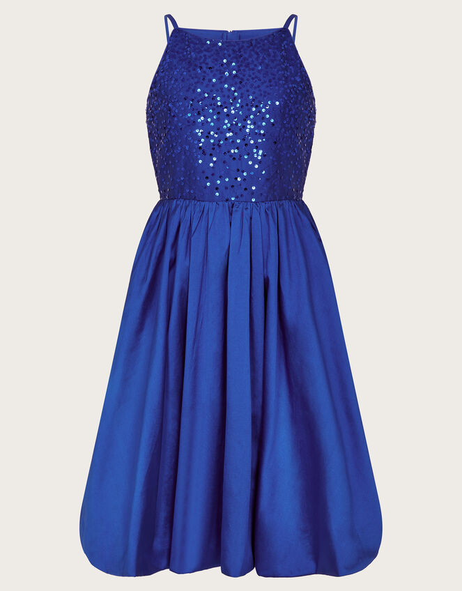 Petalova Sequin Prom Dress, Blue (BLUE), large