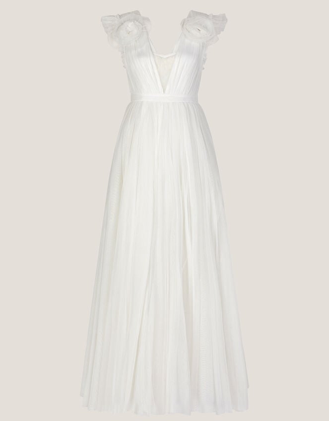 Gabriella Tulle Maxi Wedding Dress, Ivory (IVORY), large