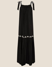 Jaya Maxi Dress in LENZING&trade; ECOVERO&trade;, Black (BLACK), large