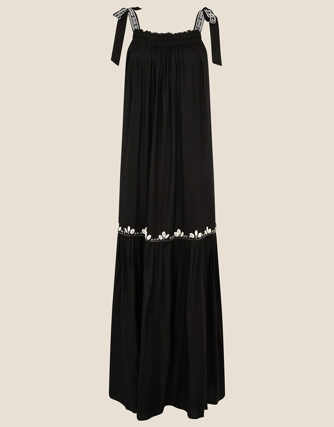 Jaya Maxi Dress in LENZING&trade; ECOVERO&trade;, Black (BLACK), large