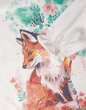 Fox Long Sleeve T-Shirt WWF-UK Collaboration, Ivory (IVORY), large