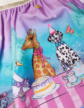 Dog Garden Party Dress, Purple (LILAC), large