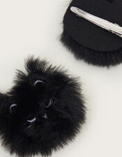 2-Pack Faux Fur Cat Hair Clips, , large