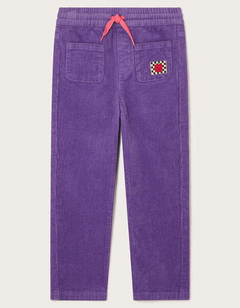 Cord Trousers, Purple (LILAC), large