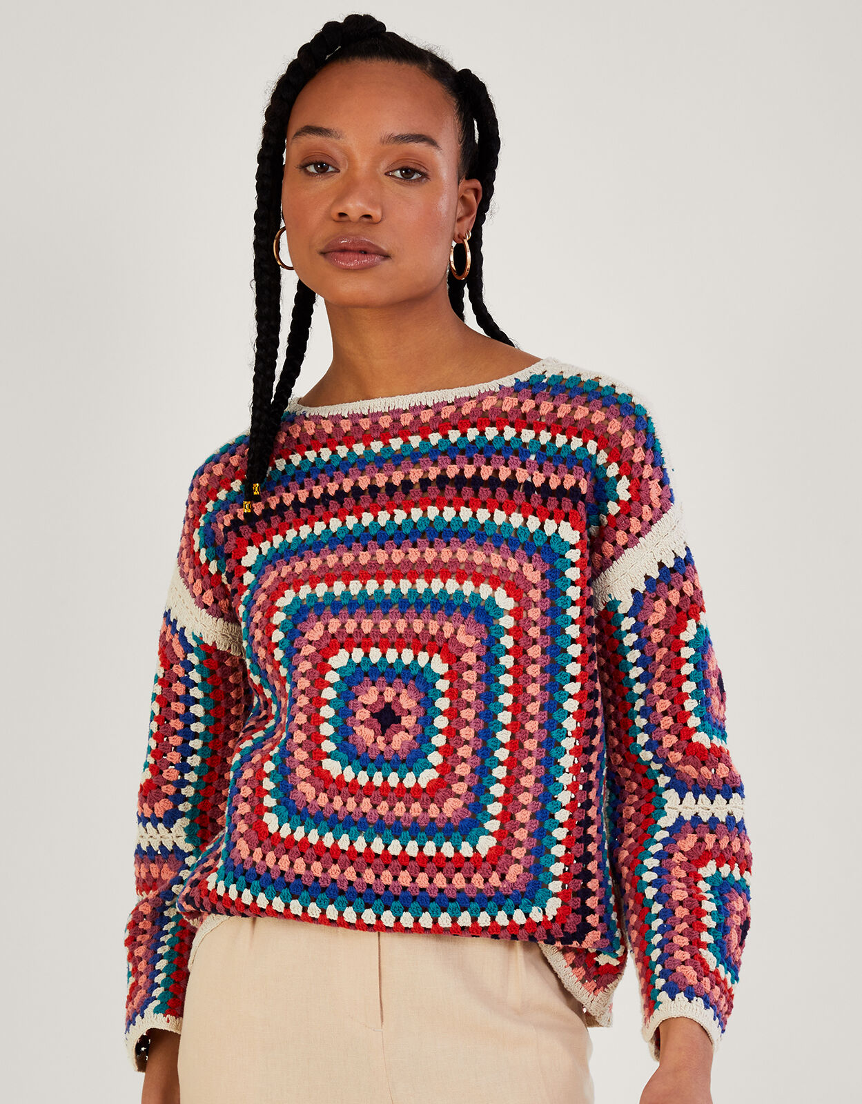 Monsoon red shop jumper