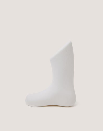 2-Pack Baby 40 Denier Plain Tights, White (WHITE), large