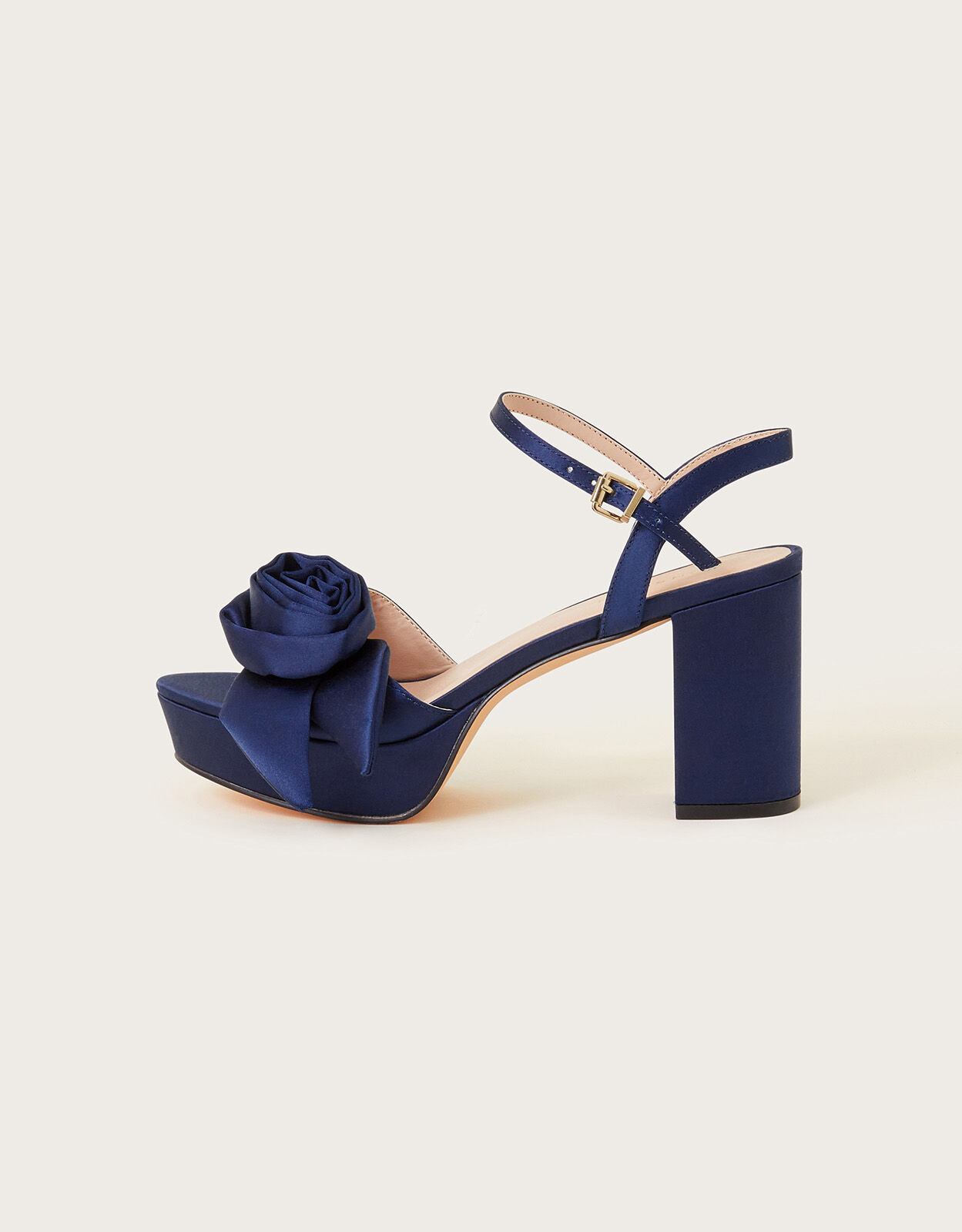Navy blue best sale platform shoes
