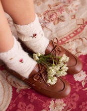 Piper Boat Shoes, Brown (CHOCOLATE), large