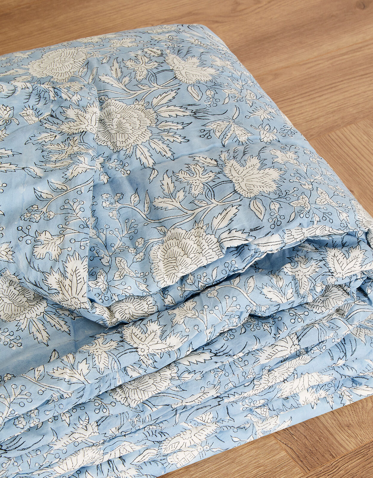 ARTISAN STUDIO Woodblock Floral Quilt Throws Monsoon ROI