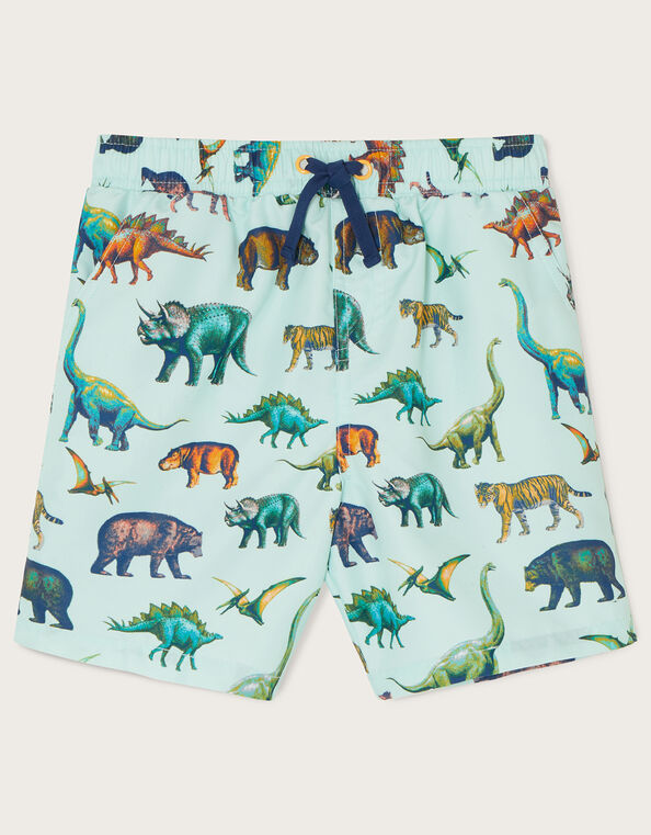 Dinosaur Animal Swimshorts , Green (MINT), large