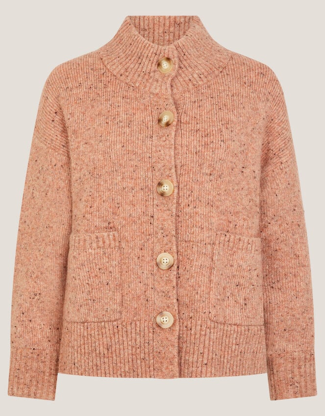 Nieve Neppy Cardigan, Pink (PINK), large