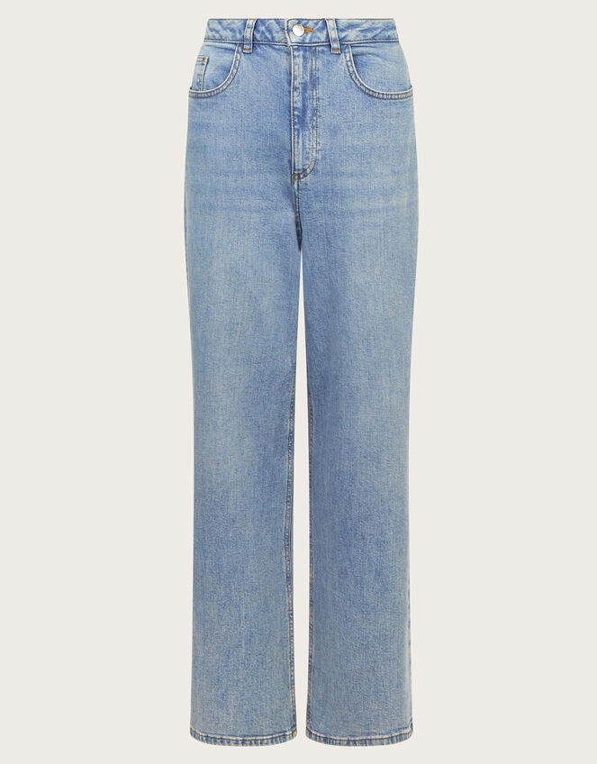 Ruby Wide Leg Jeans, Blue (PALE BLUE), large