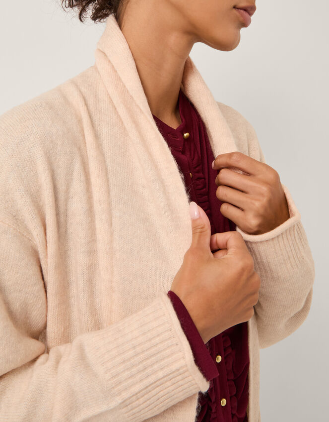 Sacha Longline Cardigan, Camel (CAMEL), large