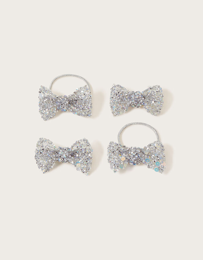 Cassie Dazzle Bow Hair 4 Pack, , large