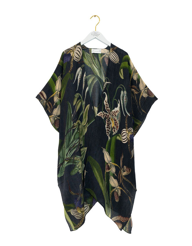 One Hundred Stars Orchid Wool Shawl, , large