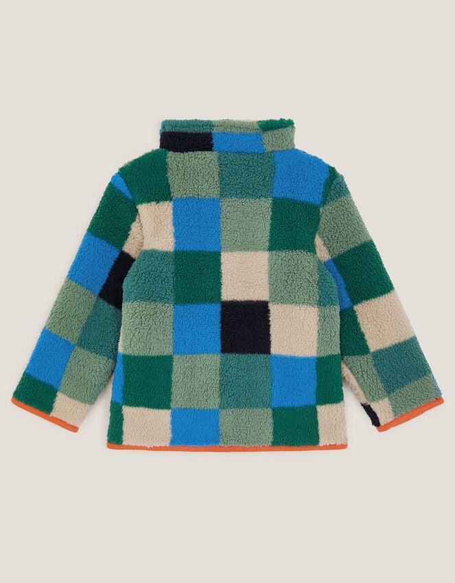 Colourblock Check Bomber Jacket, Multi (MULTI), large