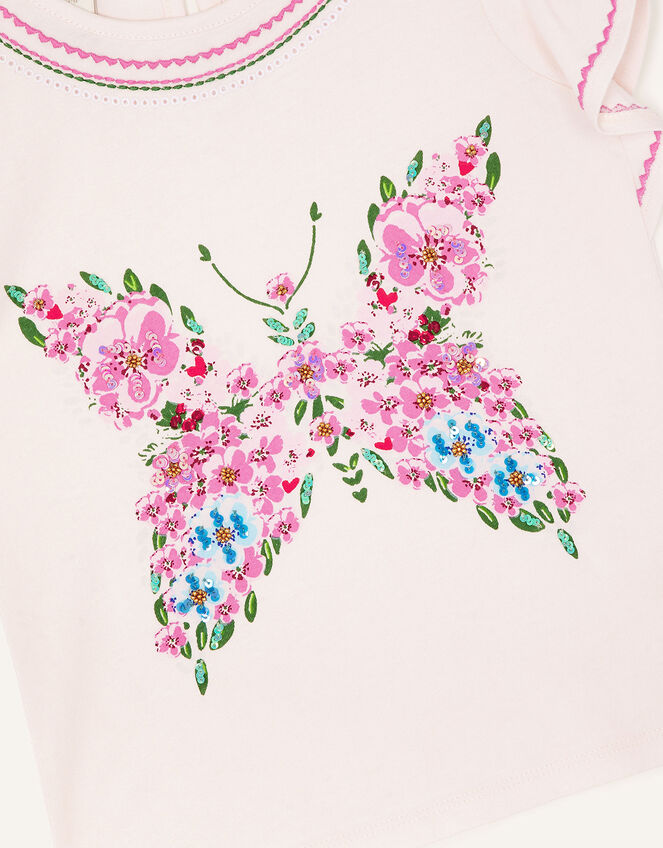 Boutique Butterfly T-Shirt, Pink (PINK), large