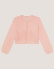 Harper Lace Cardigan, Pink (PINK), large
