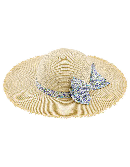 floral floppy hat