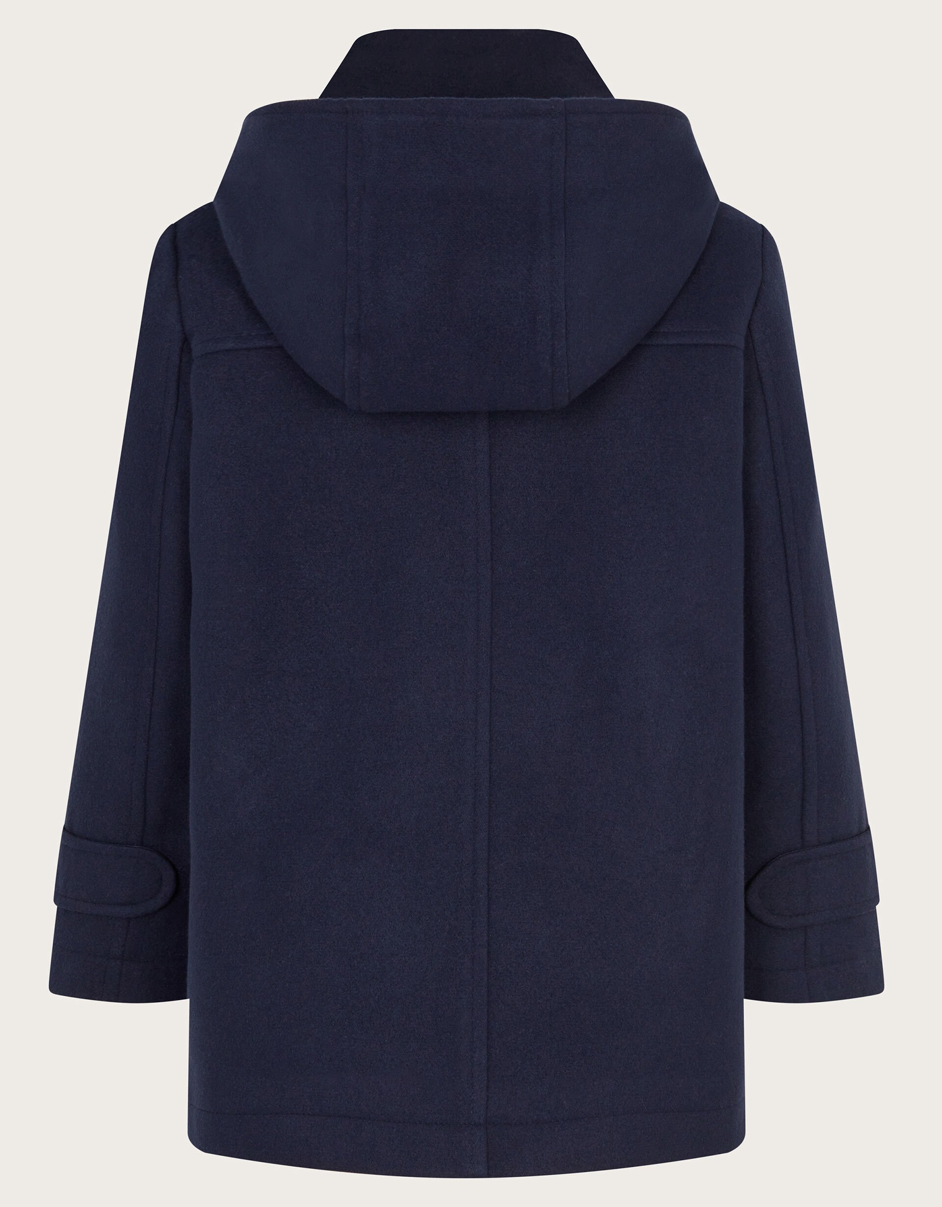 Kids blue duffle coat cheap