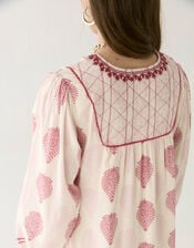 Maison Hotel Layla Print Midi Dress, Pink (PINK), large