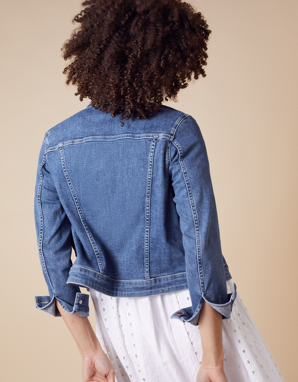 Denim Jacket Blue Casualwear Monsoon Global