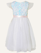 Glitzy Sequin Fairy Dress, Ivory (IVORY), large